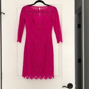 Hot pink Lilly dress